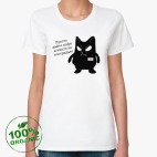 Женская футболка органик