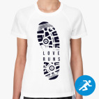 Женская спортивная футболка