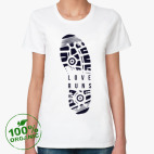 Женская футболка органик