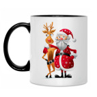 Кружка двухцветная