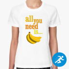 Женская спортивная футболка