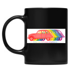 Кружка цветная UV-DTF