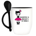 Кружка с ложкой