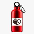 Металлическая бутылка 400 мл UV-DTF