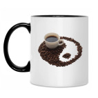 Кружка двухцветная