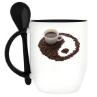 Кружка с ложкой