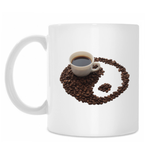 Кружка с принтом Кофе