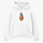 Толстовка худи оверсайз