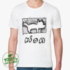 Мужская футболка органик