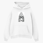 Толстовка худи оверсайз