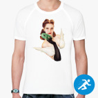 Мужская спортивная футболка