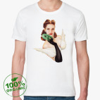 Мужская футболка органик