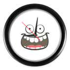 Часы (без цифр)