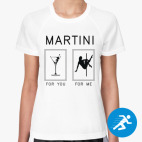 Женская спортивная футболка