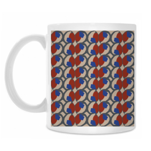 Кружка с принтом ягоды