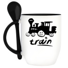 Кружка с ложкой