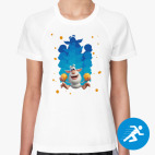 Женская спортивная футболка