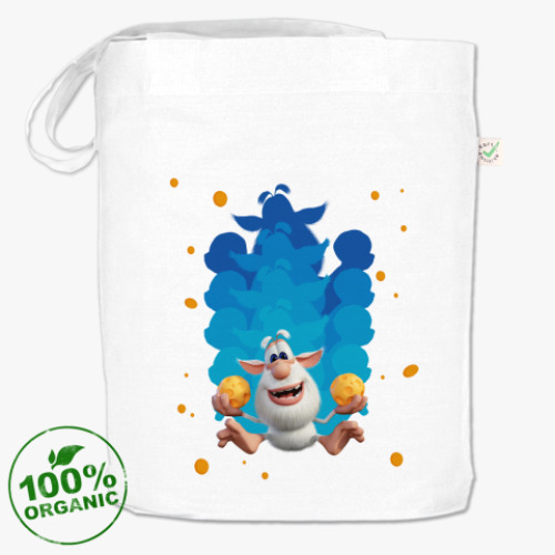 Сумка шоппер с принтом Скользящий Буба