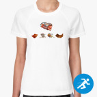 Женская спортивная футболка