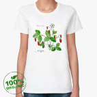 Женская футболка органик