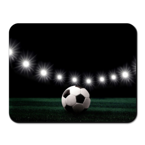 Коврик для мыши с принтом футбол,мяч