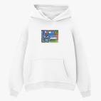 Толстовка худи оверсайз