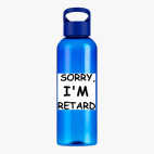 Прозрачная спортивная бутылка