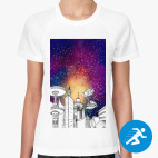 Женская спортивная футболка