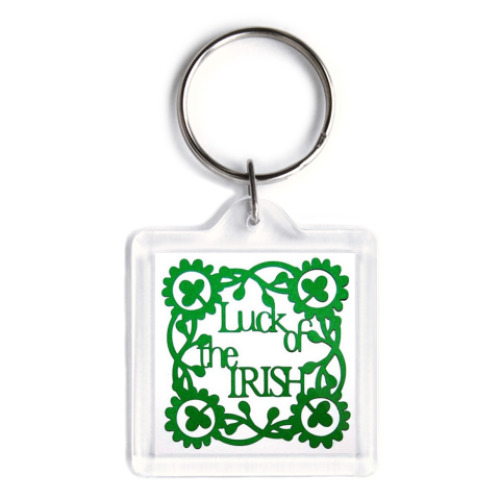 Брелок с принтом  Luck of the irish