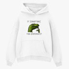 Толстовка худи оверсайз