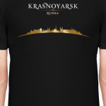 Красноярск Россия, силуэт города