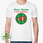 Мужская футболка органик