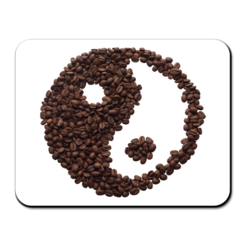 Коврик для мыши с принтом Кофе