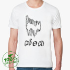 Мужская футболка органик