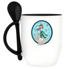 Кружка с ложкой