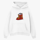 Толстовка худи оверсайз