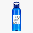 Прозрачная спортивная бутылка