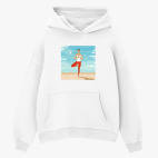 Толстовка худи оверсайз