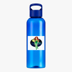 Прозрачная спортивная бутылка