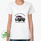 Женская футболка органик