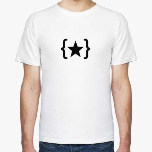 Футболка с принтом Black Star