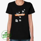 Женская футболка органик