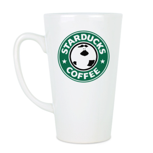 Чашка Латте с принтом STARDUCKS