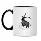 Кружка двухцветная