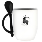 Кружка с ложкой