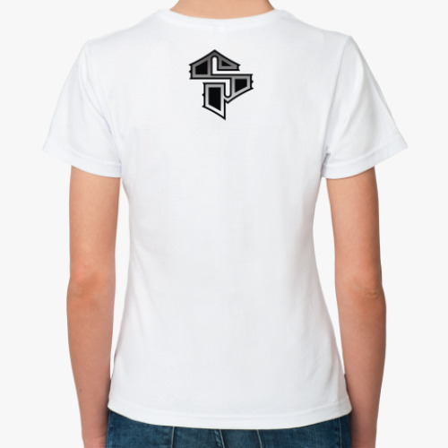 Классическая футболка с принтом Санкт-Петербург