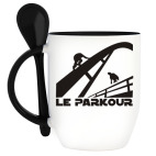 Кружка с ложкой