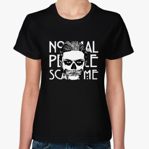 Женская футболка с принтом Tate Langdon 3