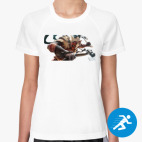 Женская спортивная футболка