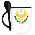 Кружка с ложкой